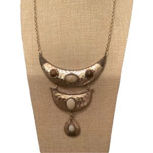 Chico’s imitation gold plated necklace NWOT